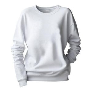 Three Layer White Pure White Sweater